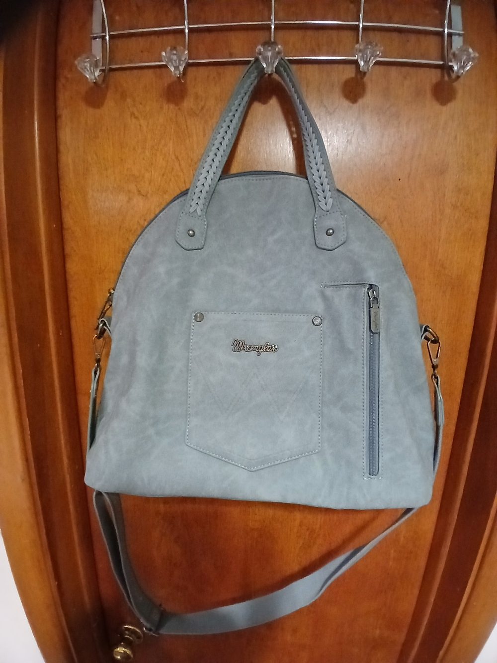 Wrangler Light Blue Convertible Women's Purse